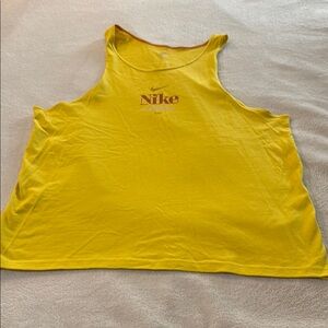 Nike Yellow Graphic Tee